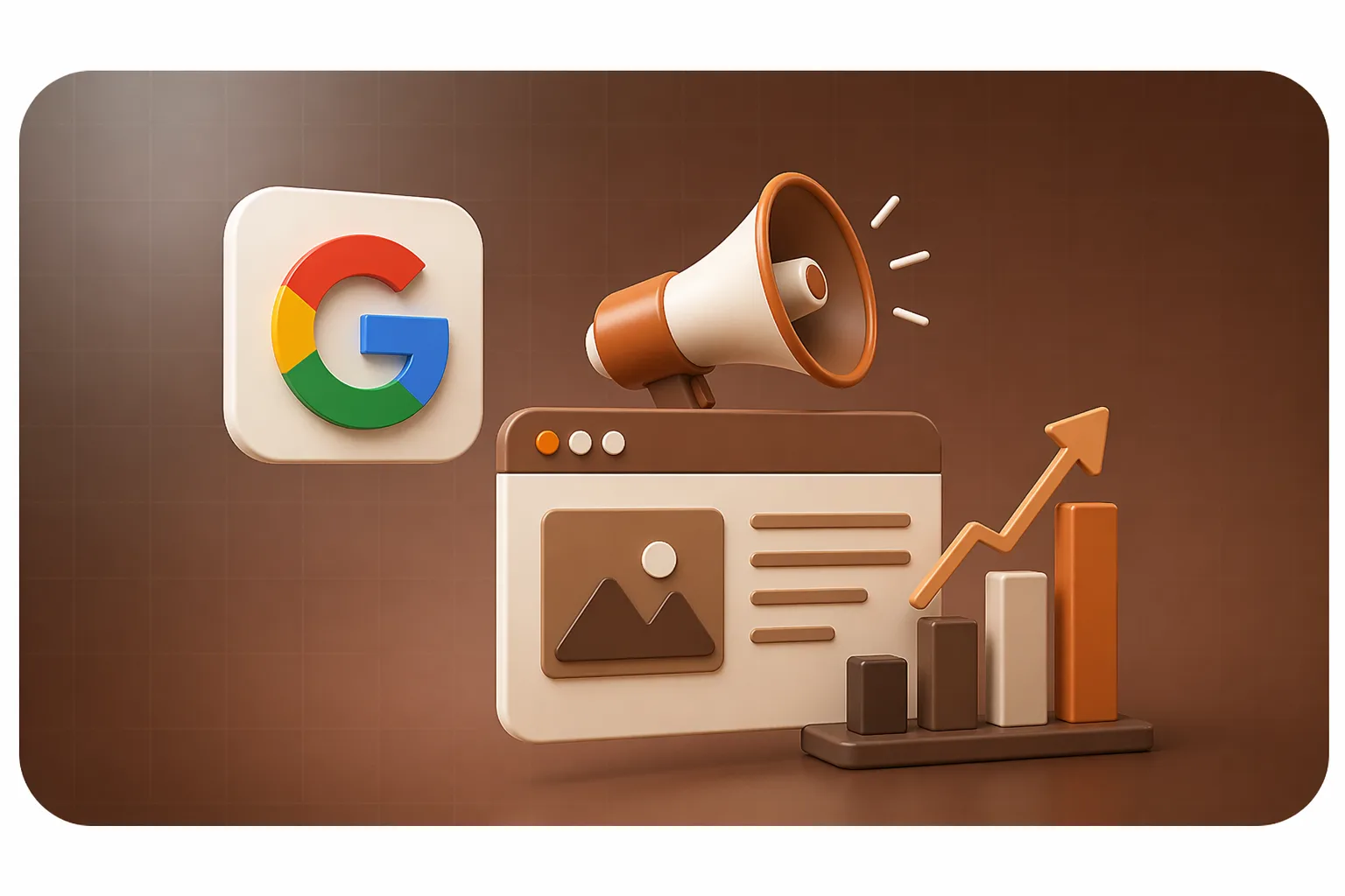 Google ve Meta reklam akışını anlatan performans görseli